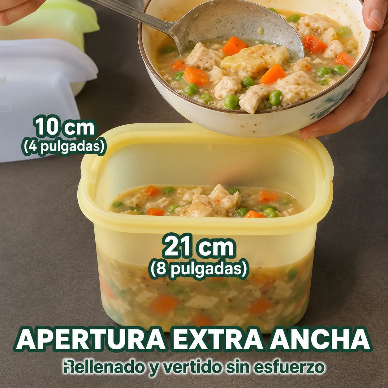 FreshKeep 4 tazas (1 litro)