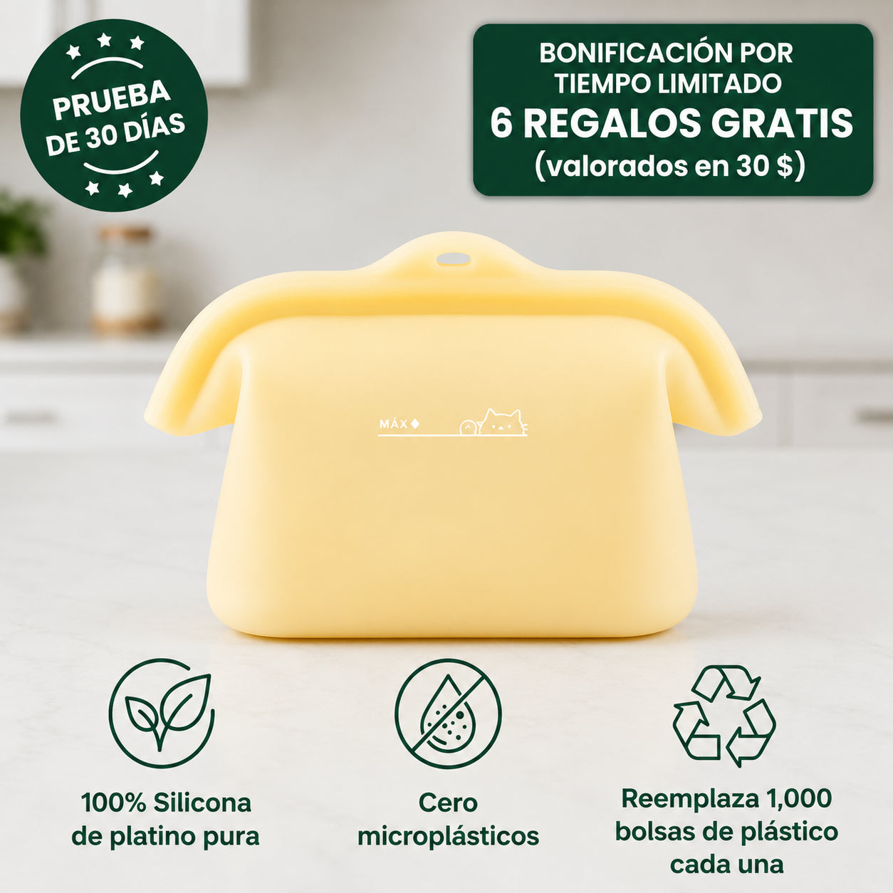 FreshKeep 4 tazas (1 litro)