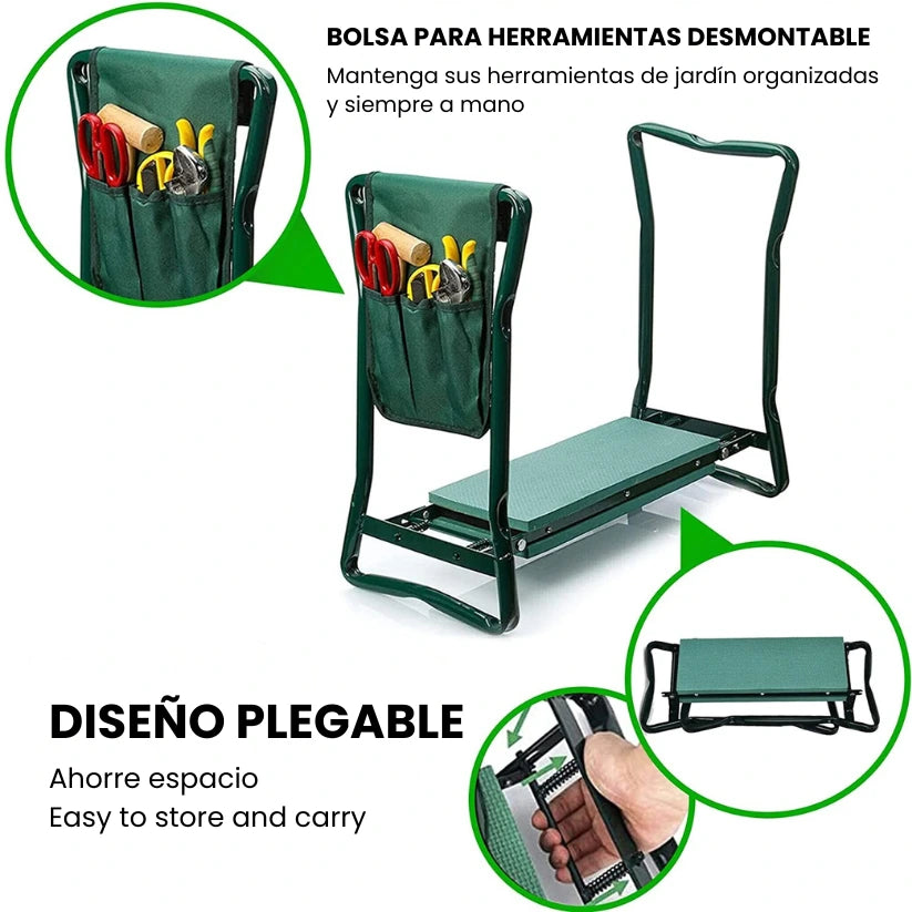 Asiento y Arrodillador Multifuncional