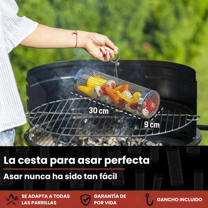 Cesta para asar clásica