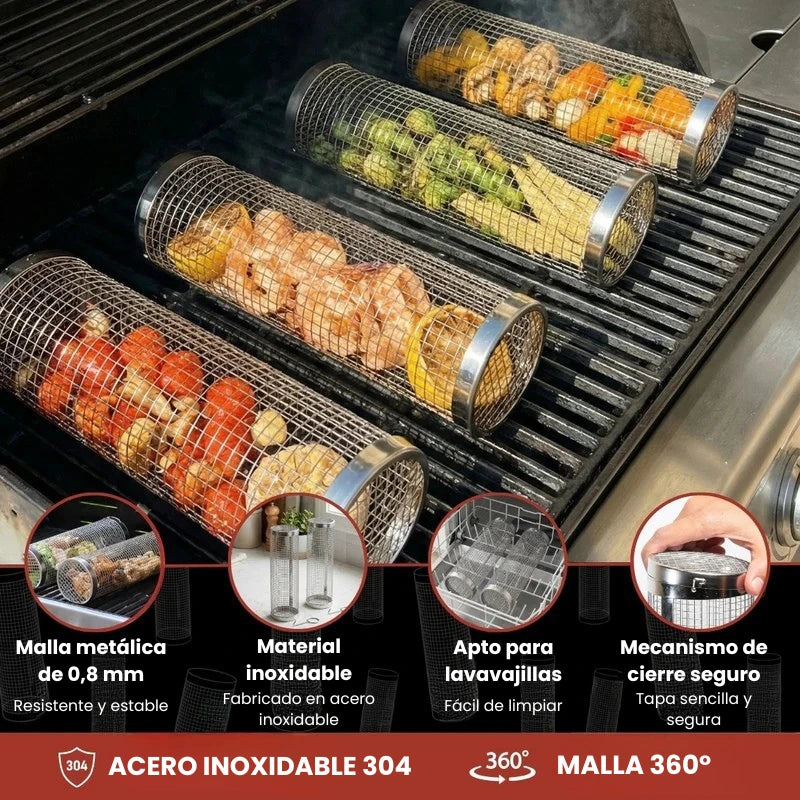 Cesta para asar clásica