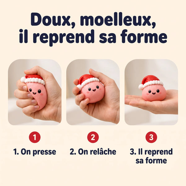 Calendrier de l'Avent Dumpling Squishy 2026 – les 24 squishy, un par case