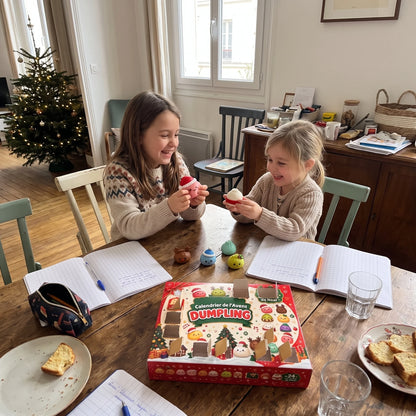 Calendrier de l'Avent Dumpling Squishy 2026 – prêt à offrir à Noël