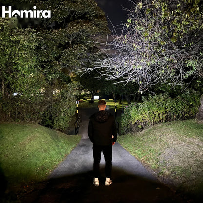 Lampe Frontale LED 2.0 – chemin éclairé de nuit