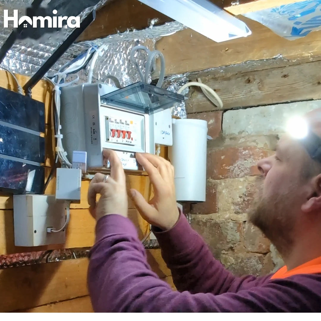 Lampe Frontale LED 2.0 – travaux sur un tableau électrique