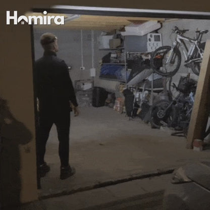 Lampe Frontale LED 2.0 – garage éclairé en grand angle